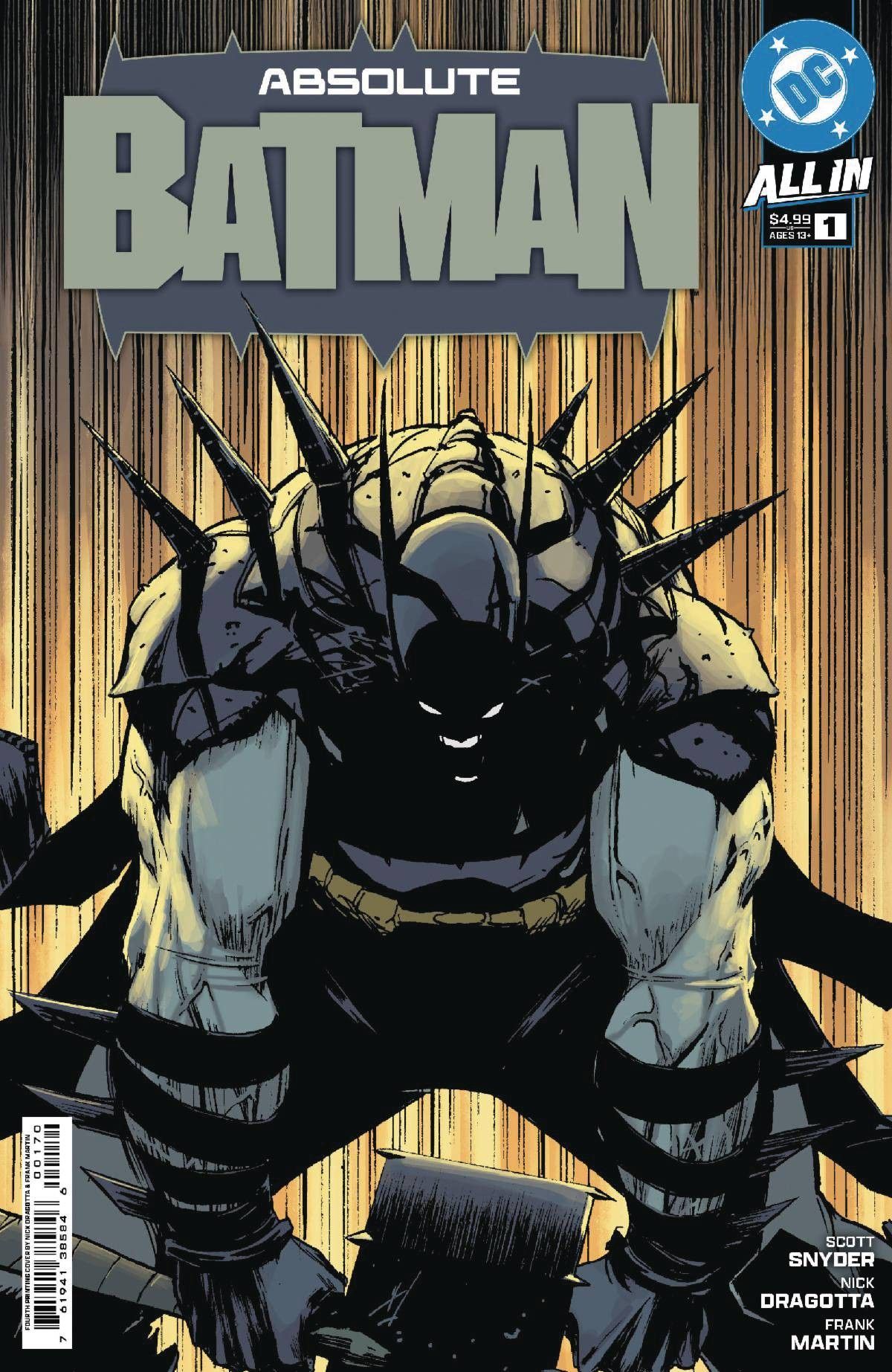 Absolute Batman Issue 1 Comic Cover
