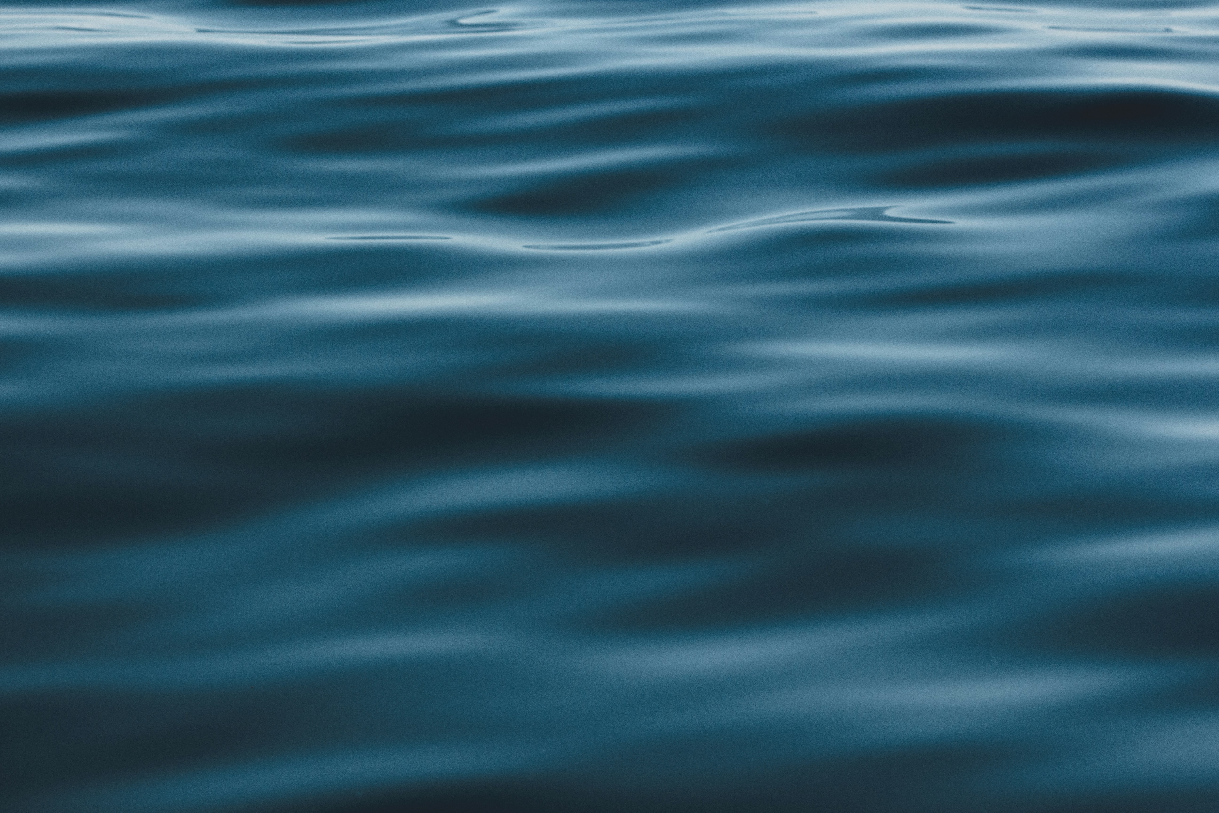 Calm Blue Water Surface