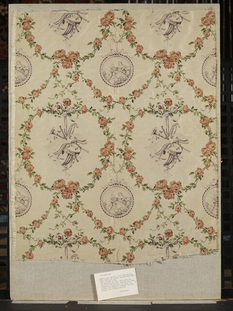18th Century Decorative Printed Textile