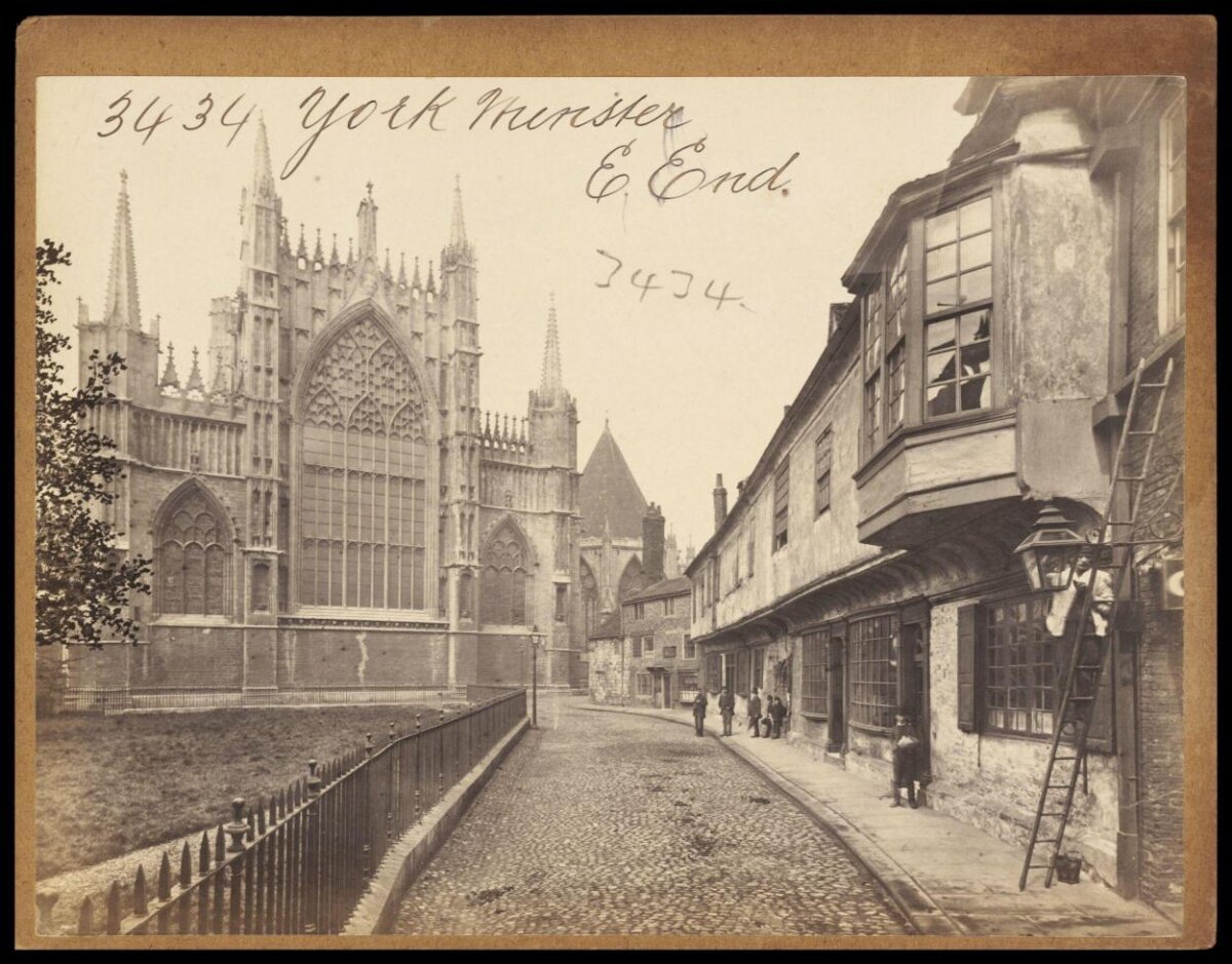 Vintage View of York Minster East End