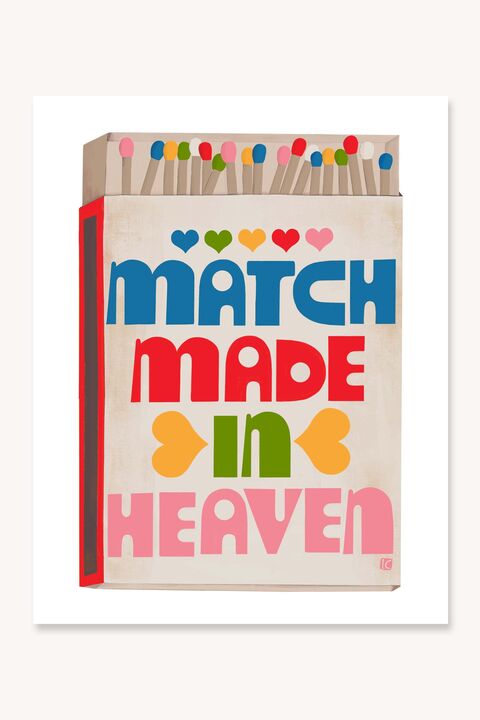 Match Made in Heaven Matchbox Art