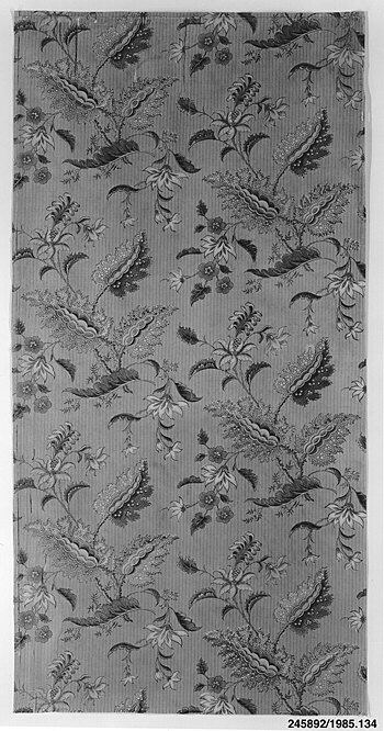 Vintage Floral Textile Pattern