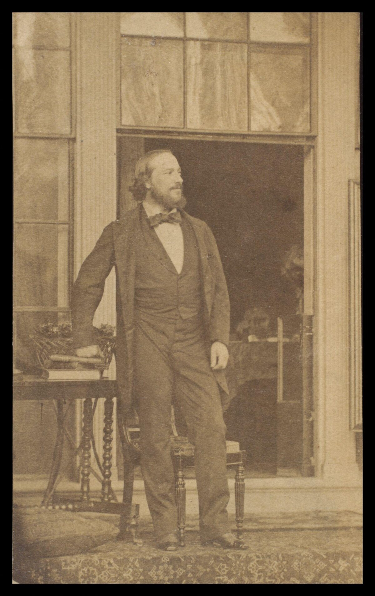 Sepia Portrait of 19th Century Gentleman