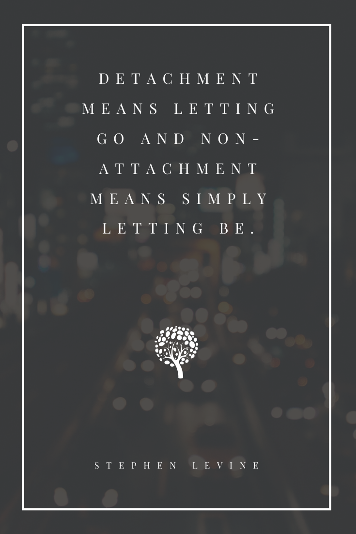 Stephen Levine Detachment Quote