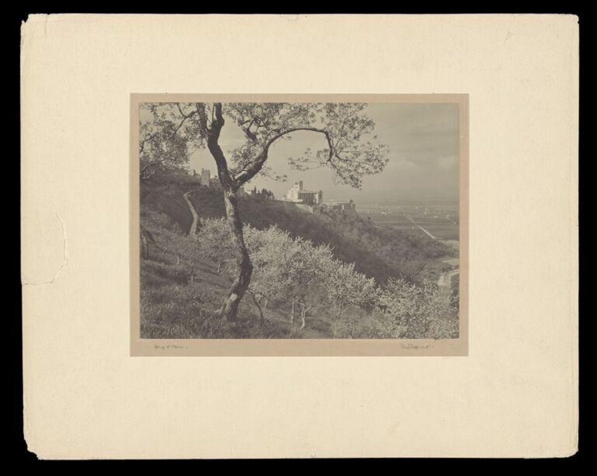 Hillside Landscape with Distant Fortress