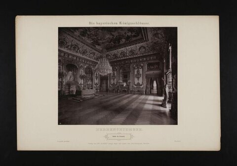 Vintage Bavarian Royal Palace Interior
