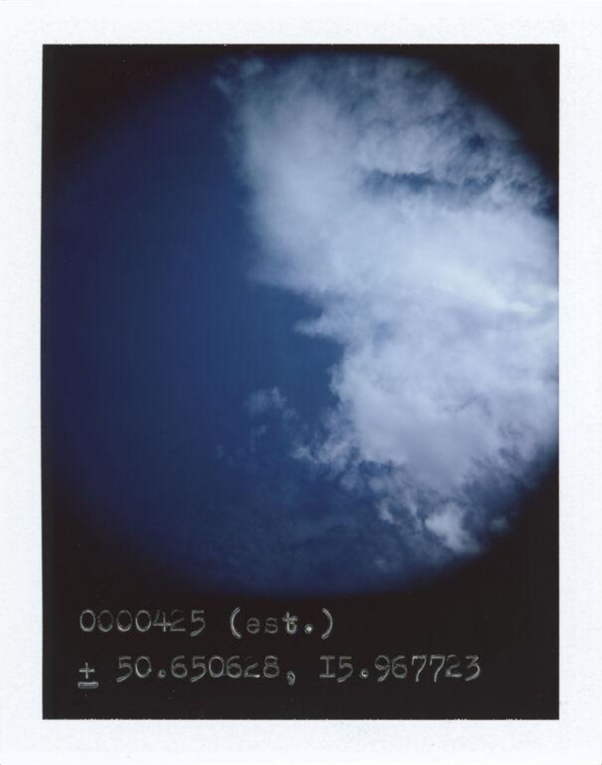 Blue Sky With White Clouds