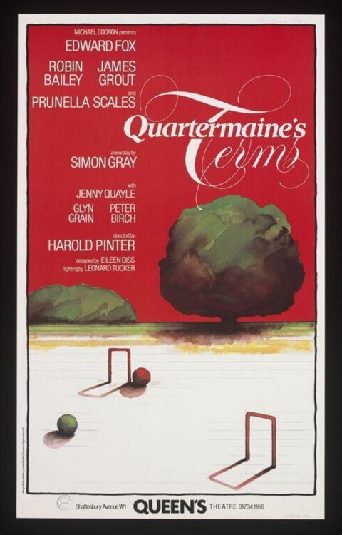 Quartermaine's Terms Theatre Poster