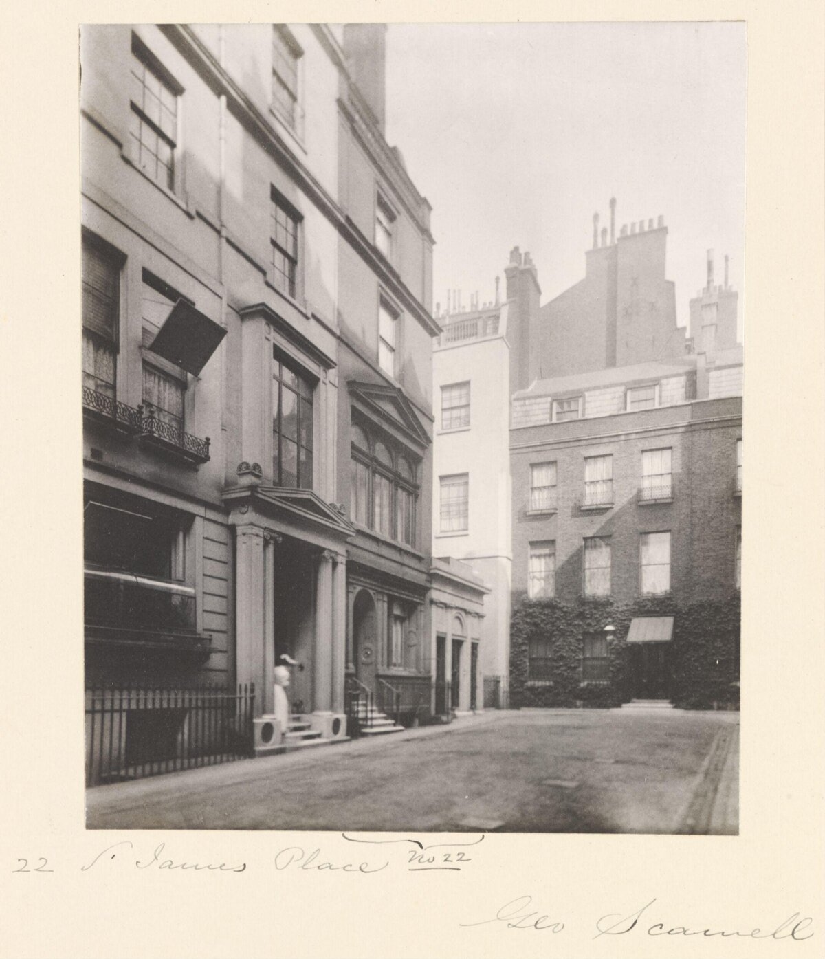 22 St James Place Street Scene