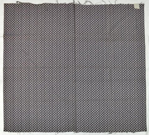 Diamond Grid Woven Fabric Swatch