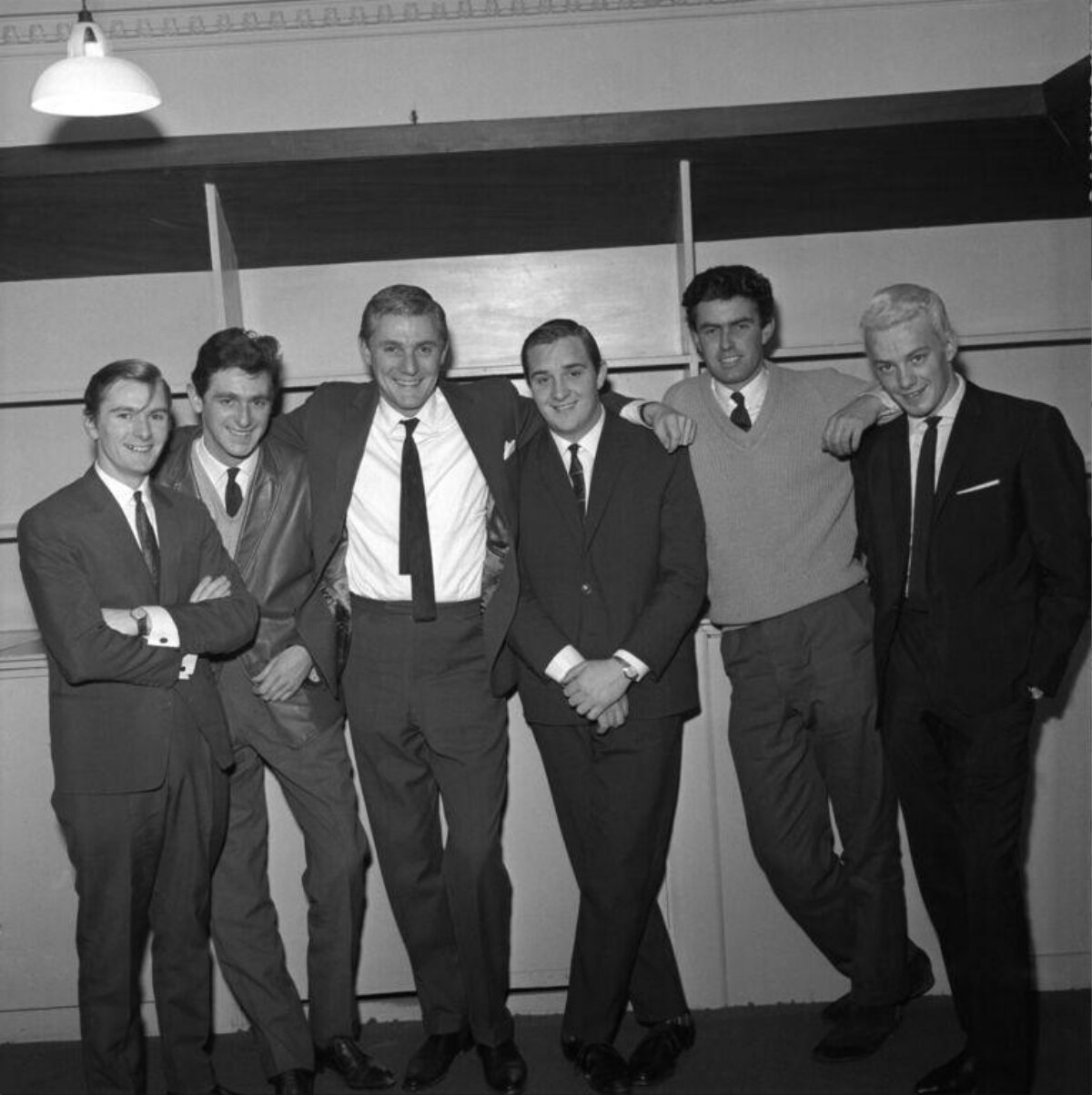 Six Men Posing for Group Photo