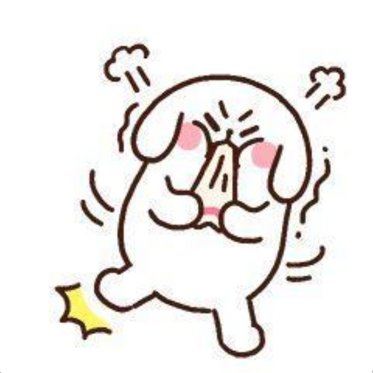 Angry Shaking Cartoon Dog