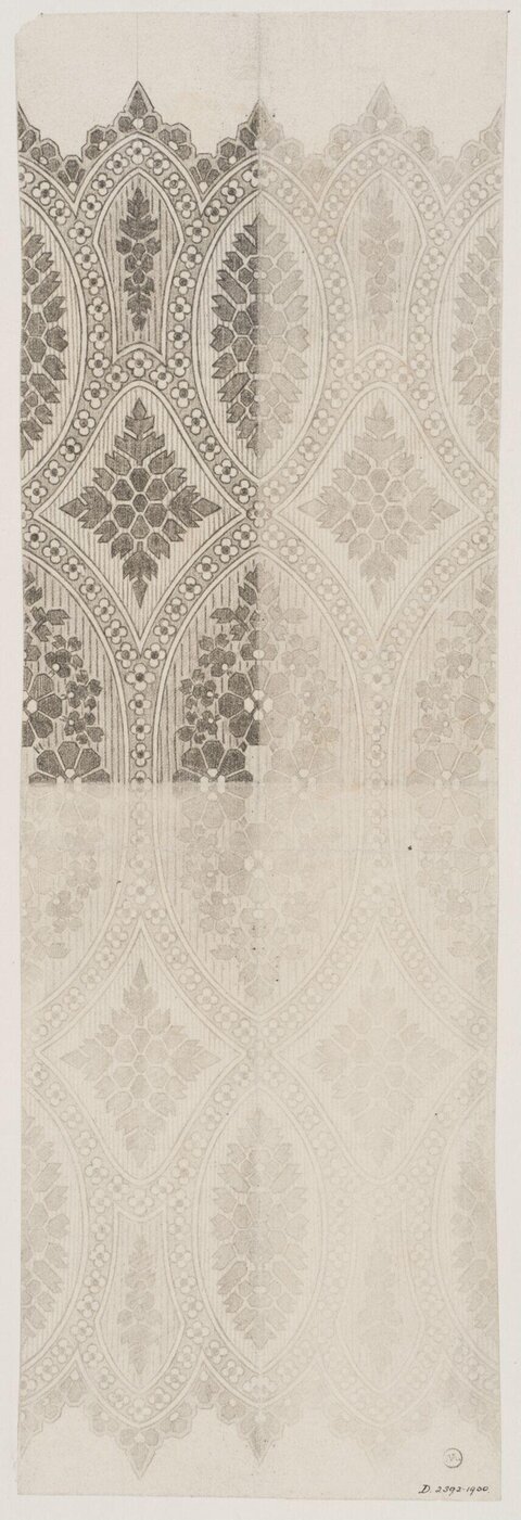 Vintage Ornate Textile Pattern Design