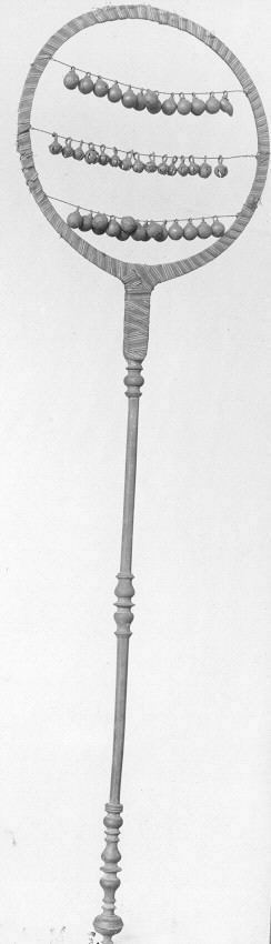 Ancient Traditional Frame Rattle