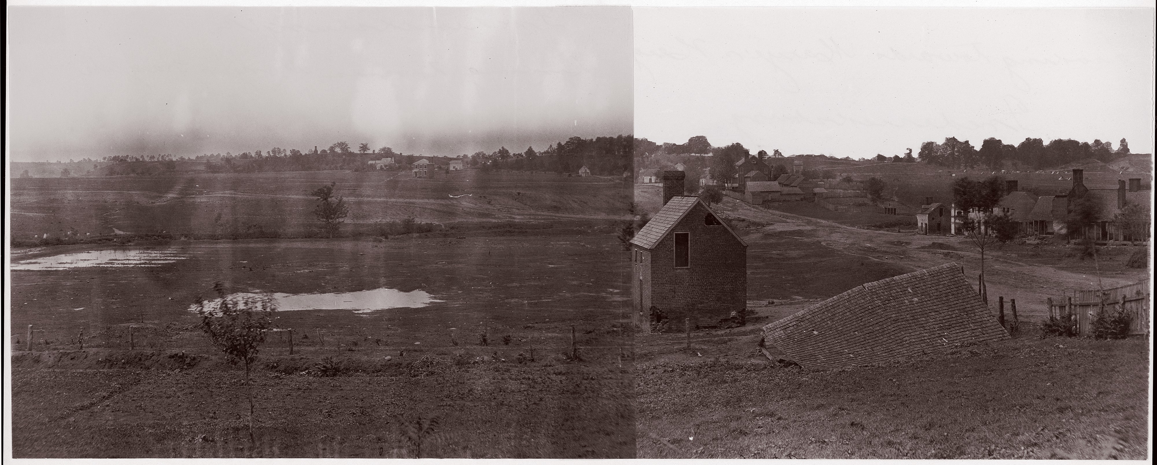 Historic Damaged Town Landscape