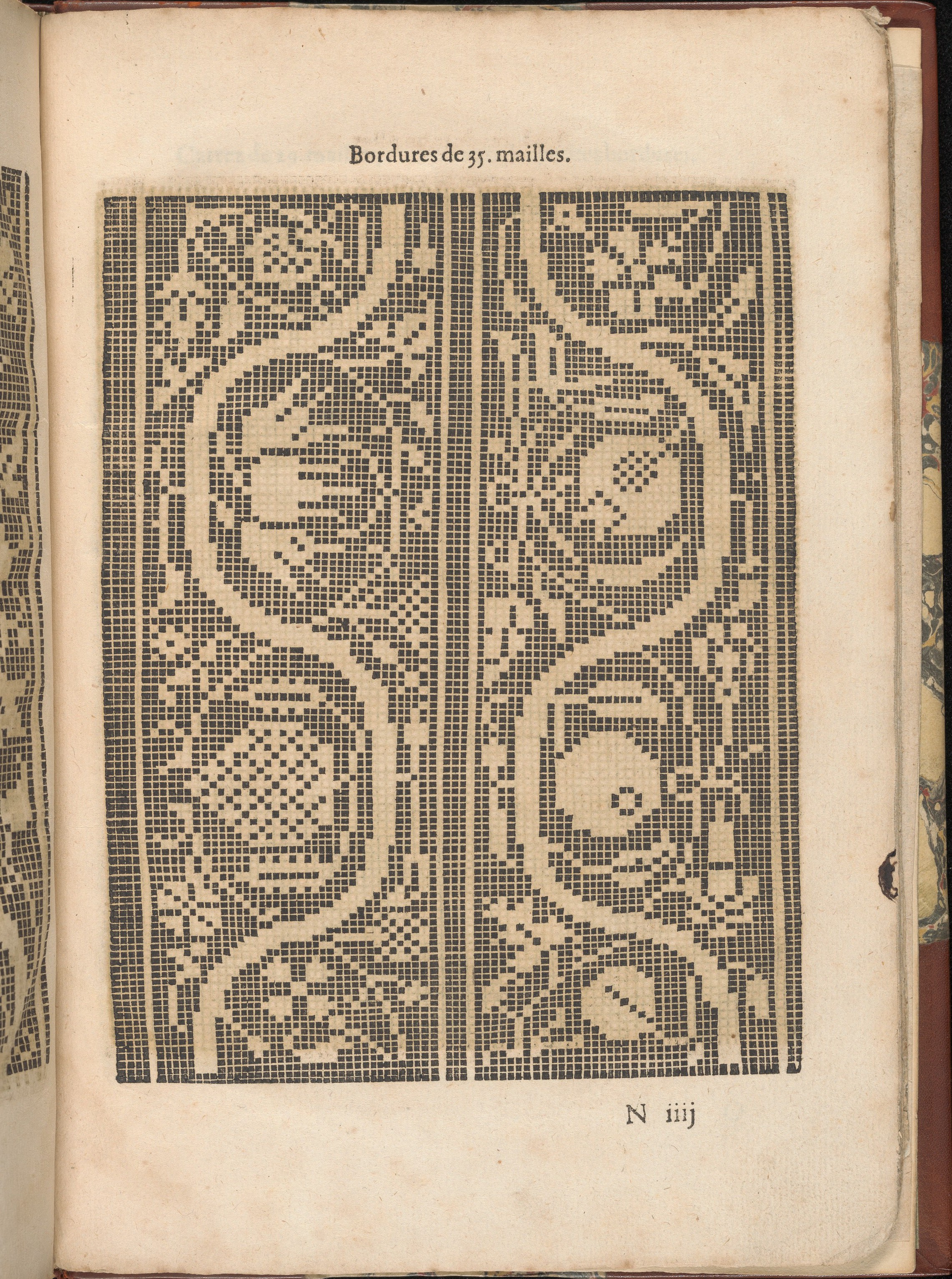 Antique Lace Border Pattern Page