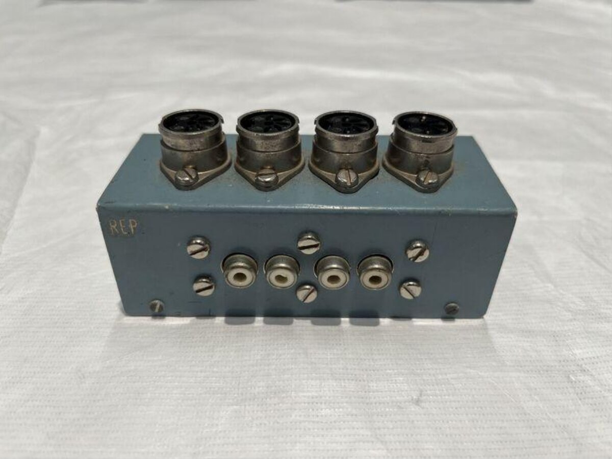 Vintage Electronic Connector Box — Technology