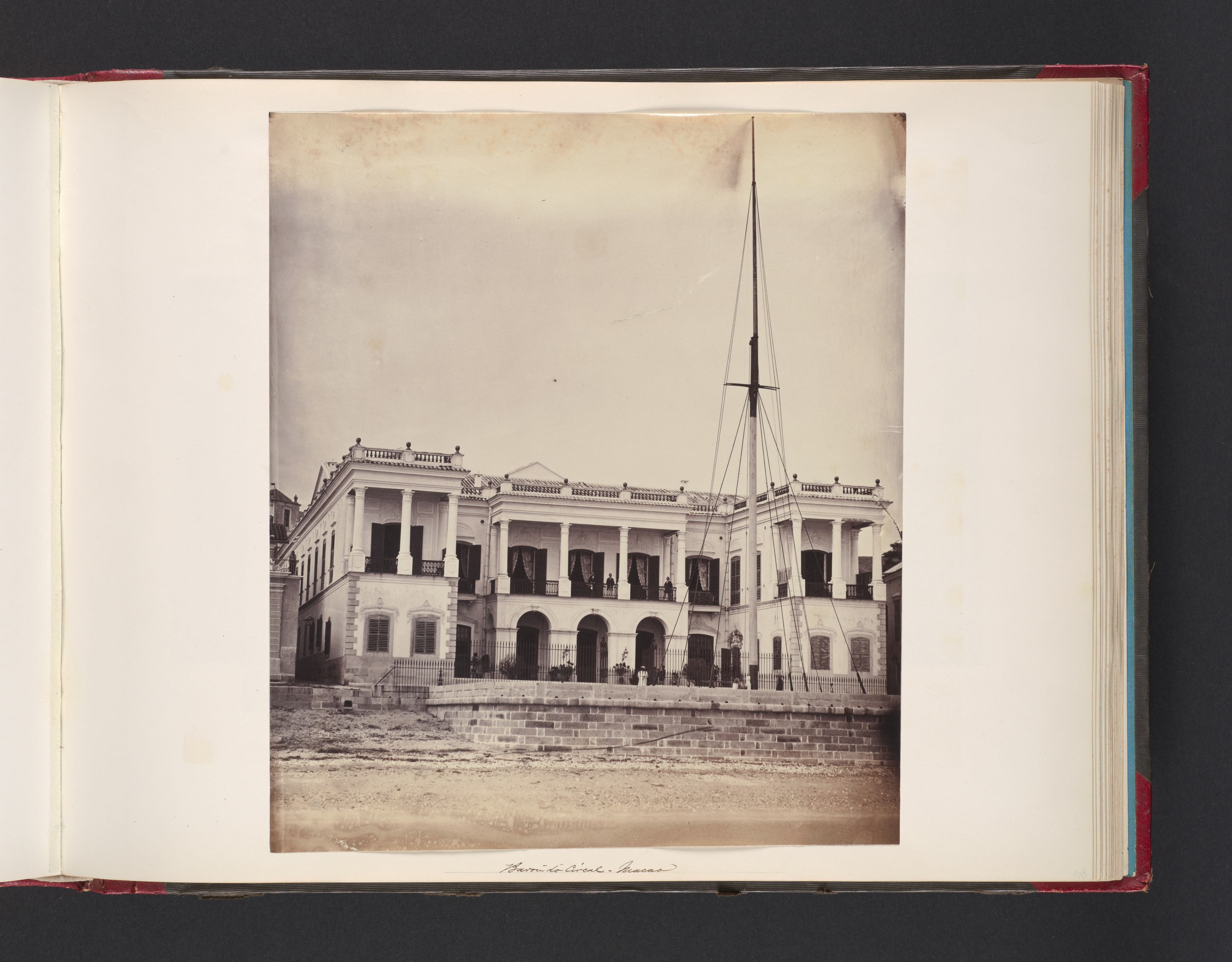 Historical Waterfront Building in Macao