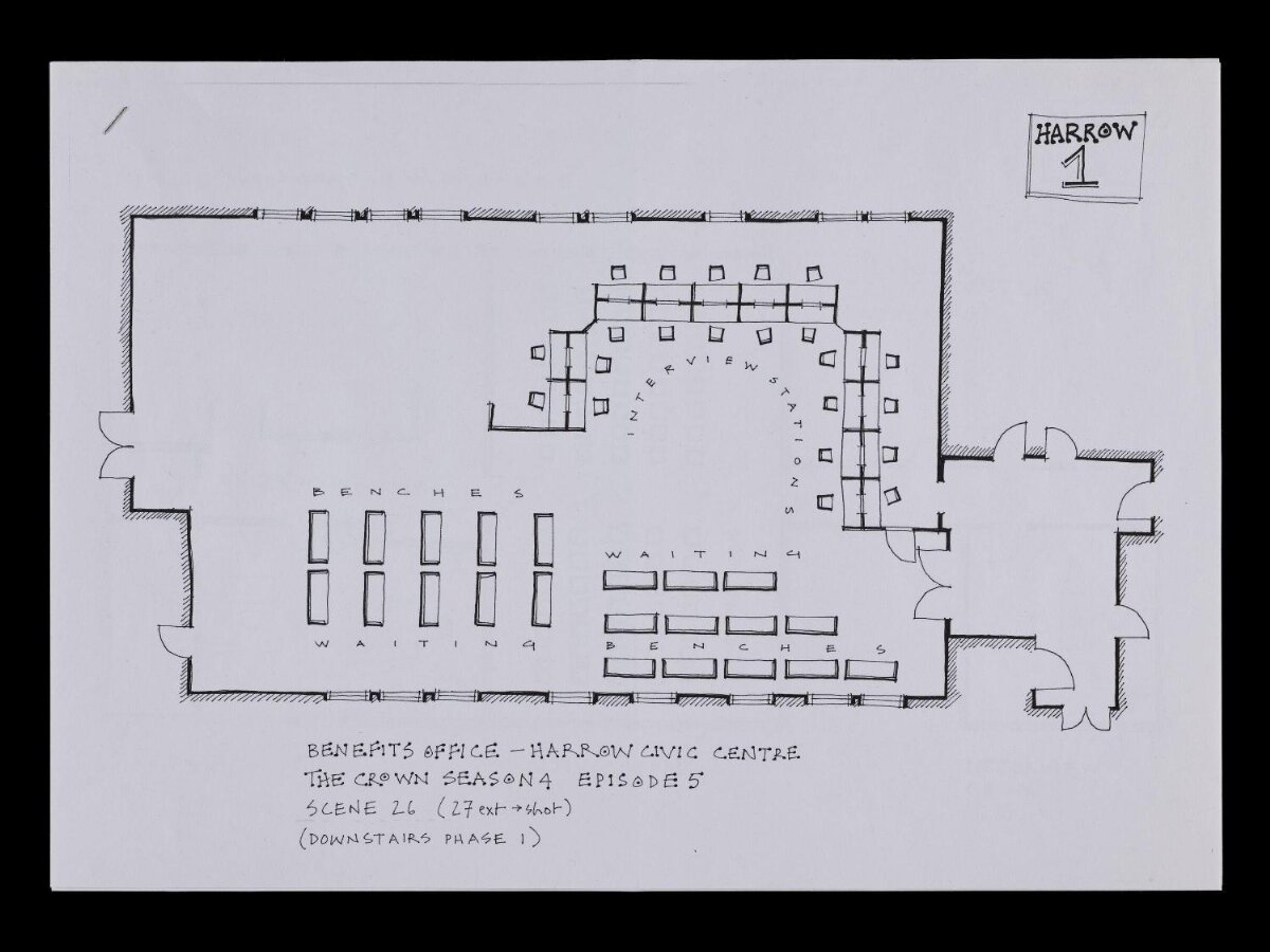 The Crown Benefits Office Floor Plan — Maps
