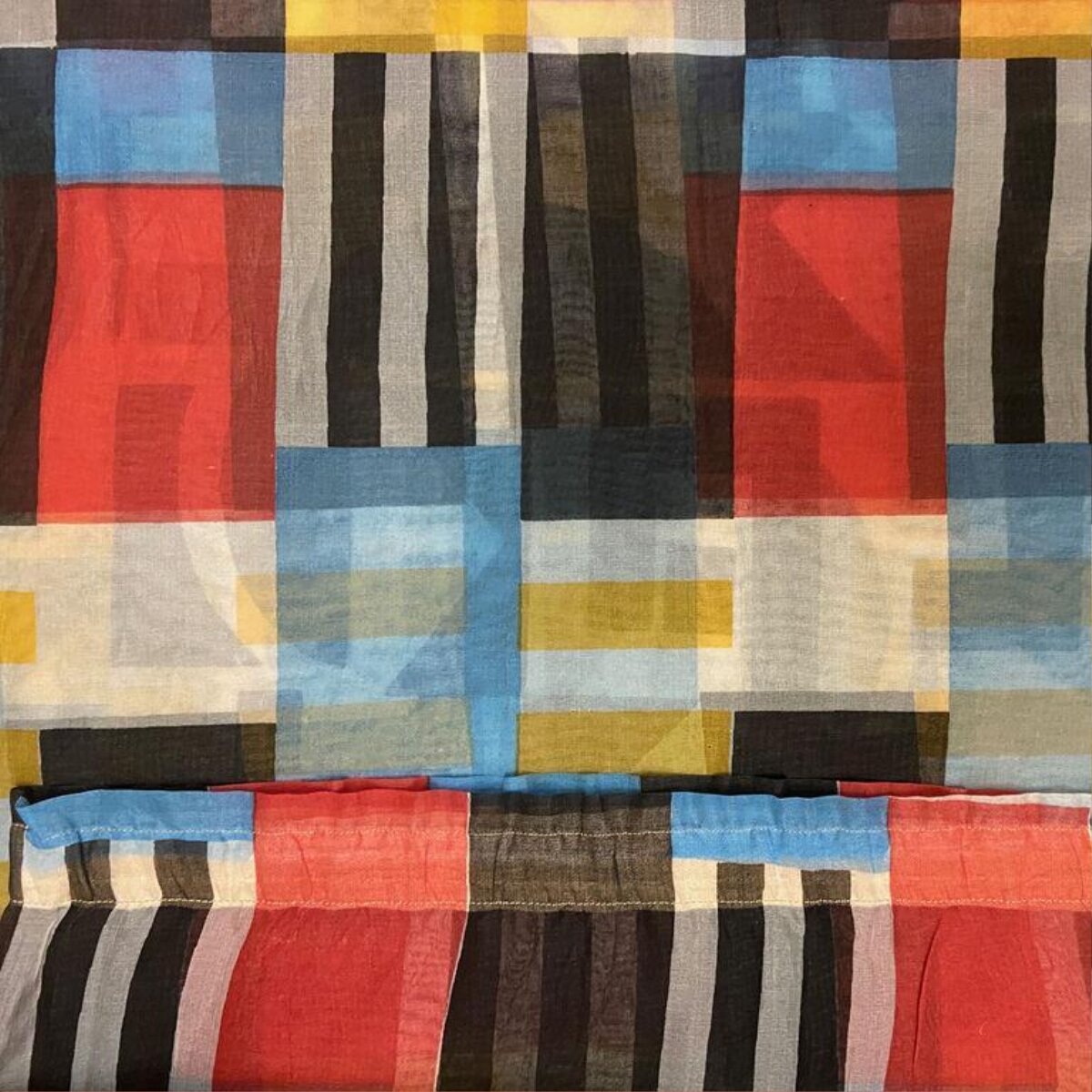 Abstract Geometric Textile Pattern