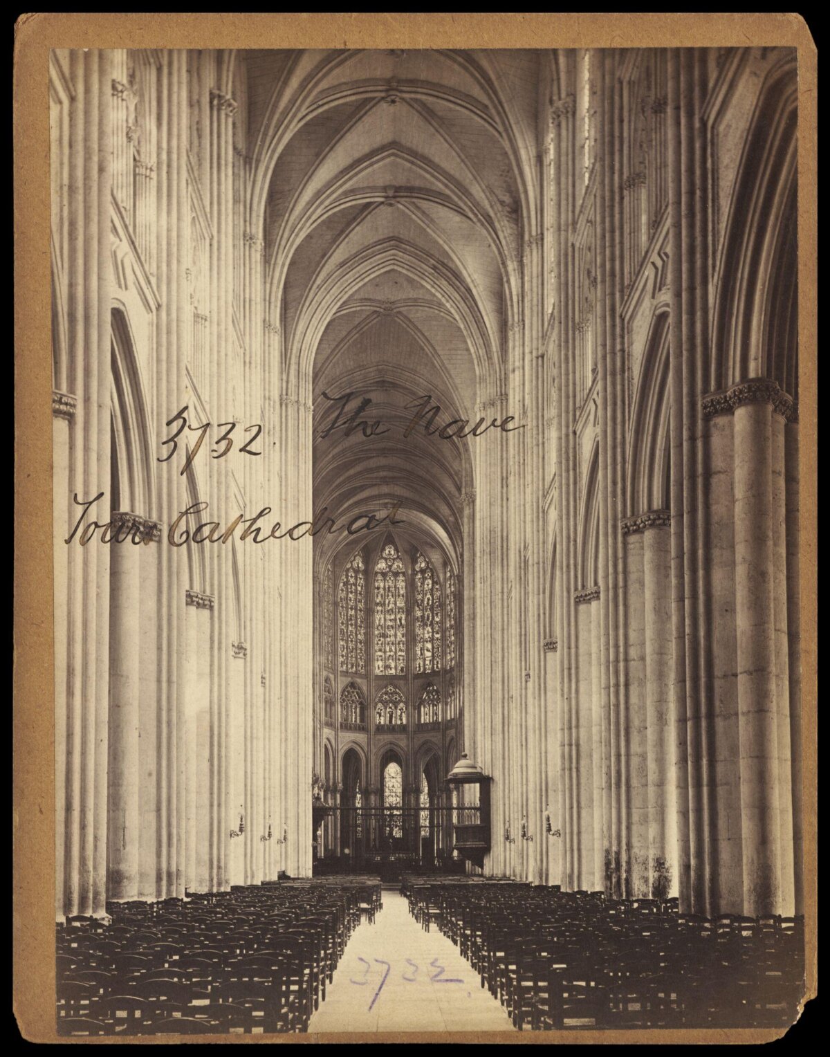 Tours Cathedral Nave Interior
