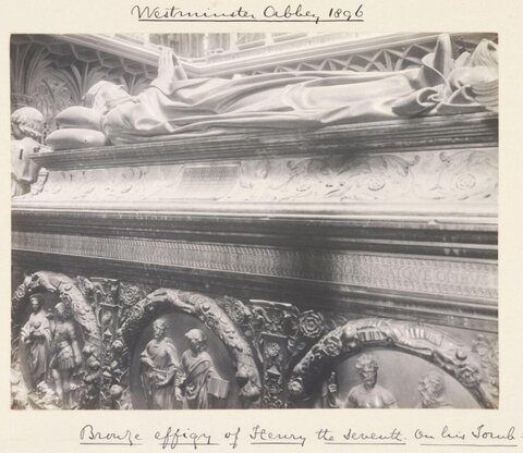 Henry VII's Bronze Effigy at Westminster Abbey