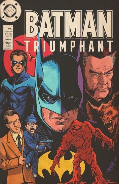 Batman Triumphant Comic Cover