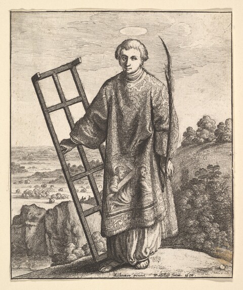 Saint Lawrence Holding Gridiron