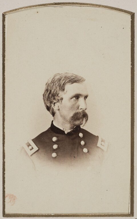 Bust Portrait of 19th Century Military Officer