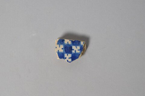 Blue and White Porcelain Fragment