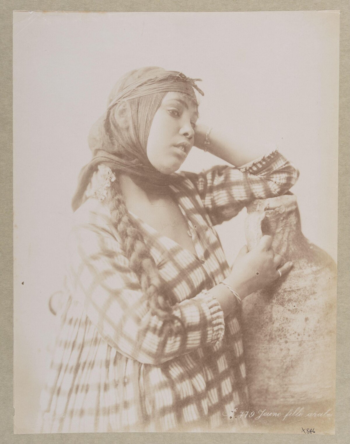 Portrait of Young Arab Girl
