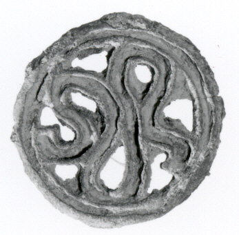 Ancient Circular Openwork Metal Artifact