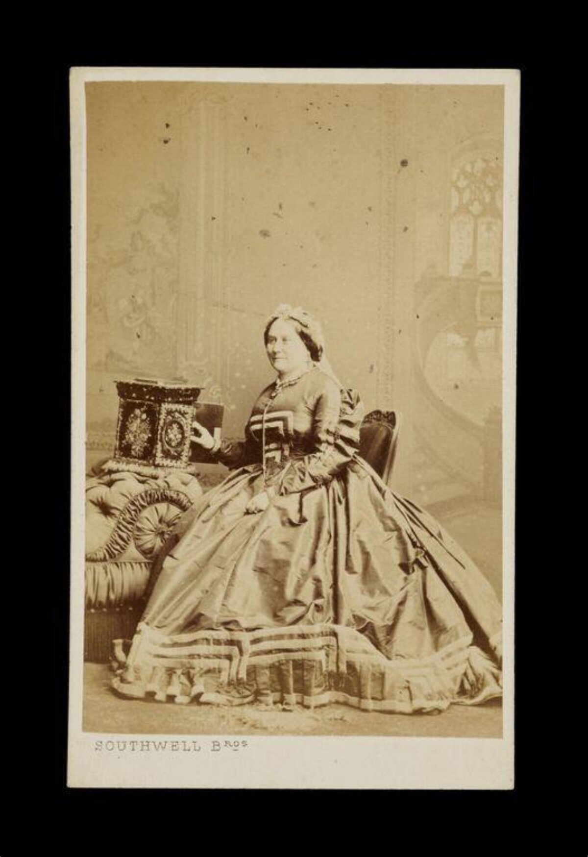 19th Century Woman Studio Portrait