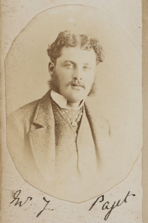 Vintage Portrait of Wm. J. Paget