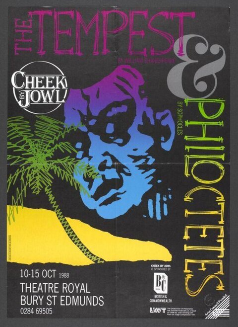 The Tempest & Philoctetes Theatre Poster