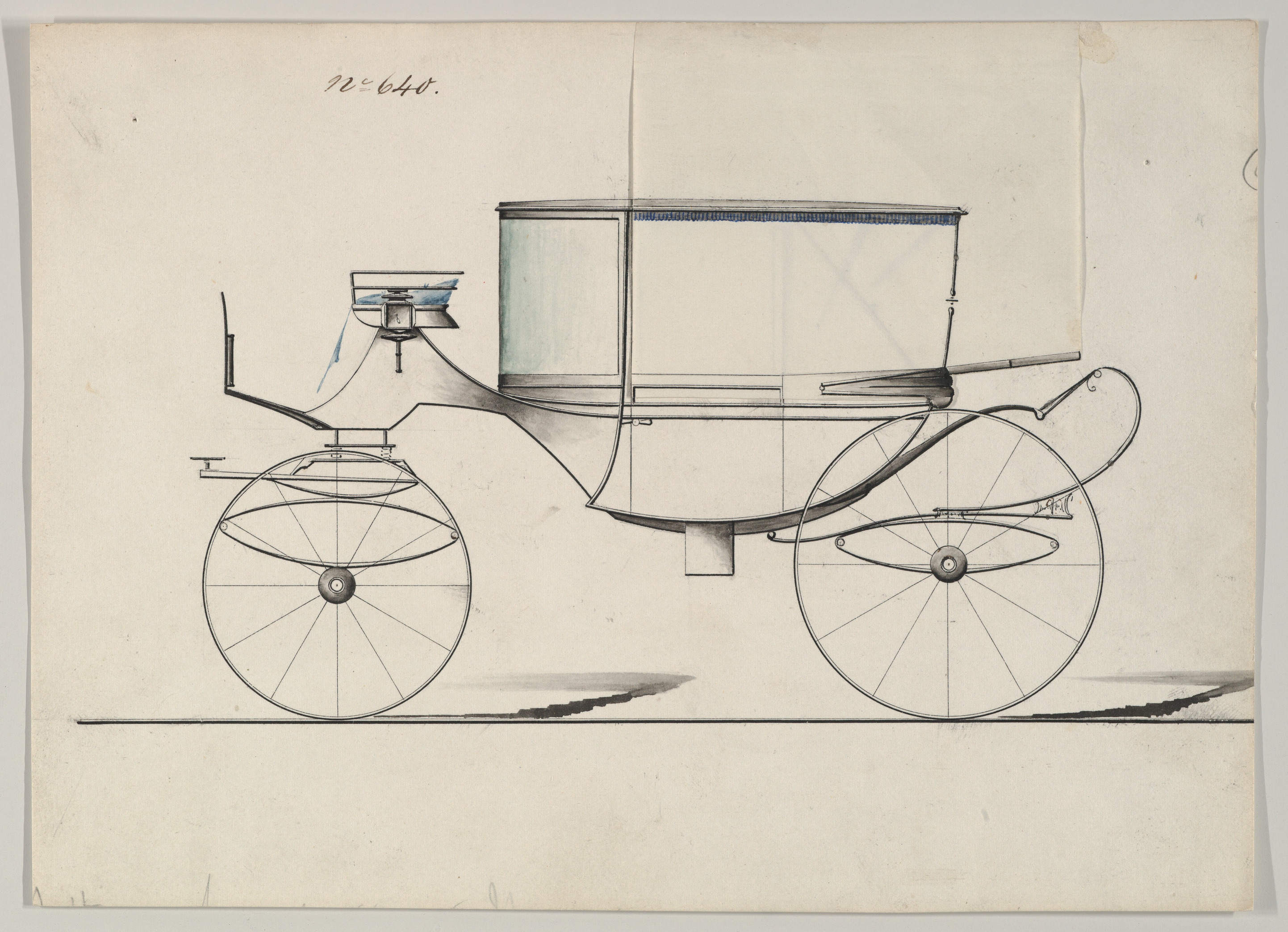 Horse-drawn Carriage Design Drawing