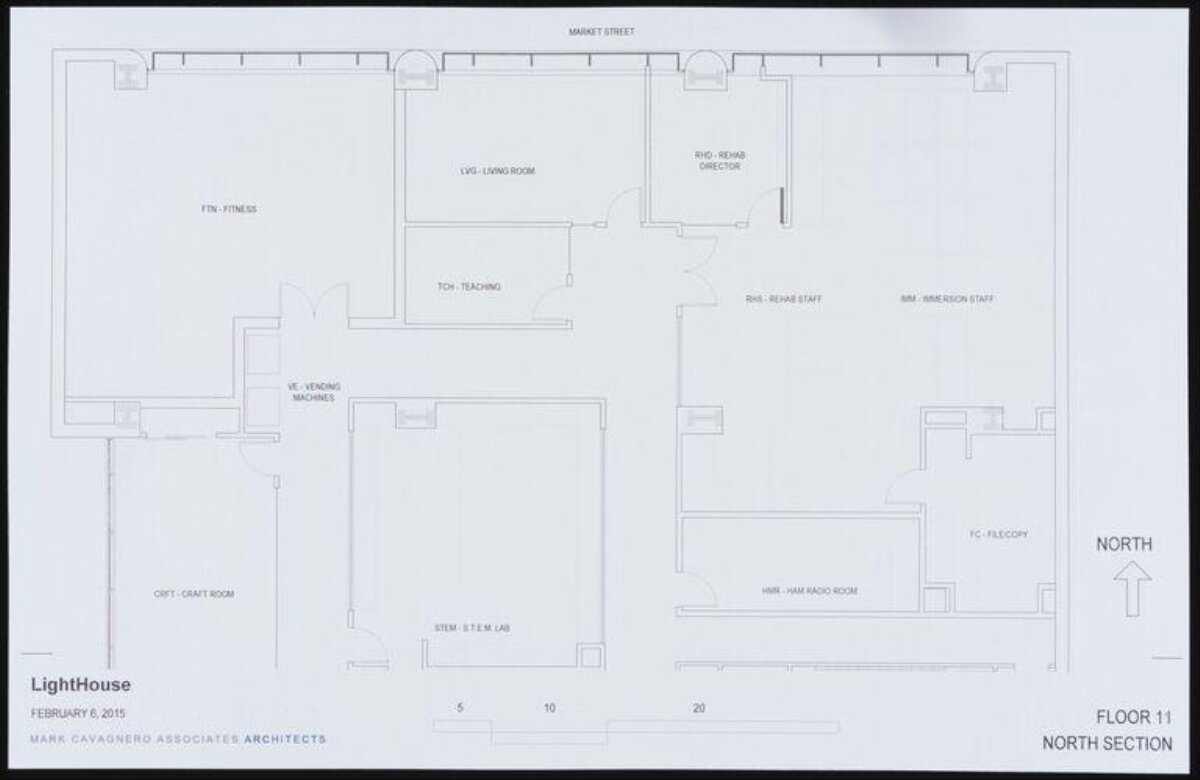 LightHouse 11th Floor North Section Plan