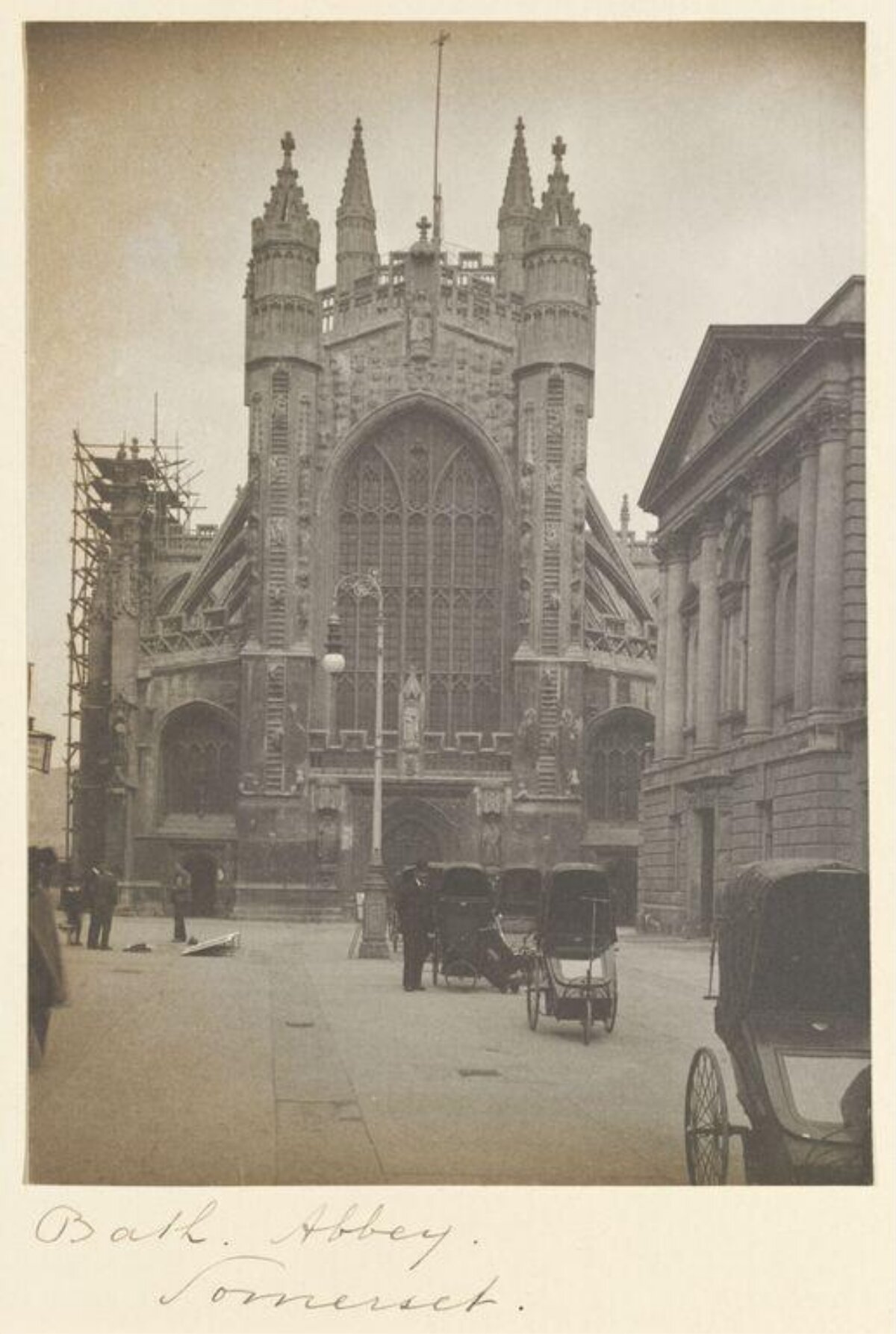 Vintage View of Bath Abbey