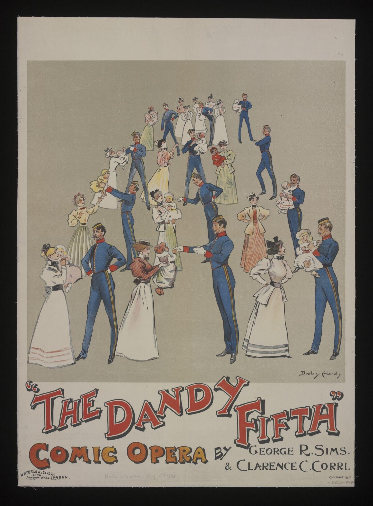 The Dandy Fifth Comic Opera Poster