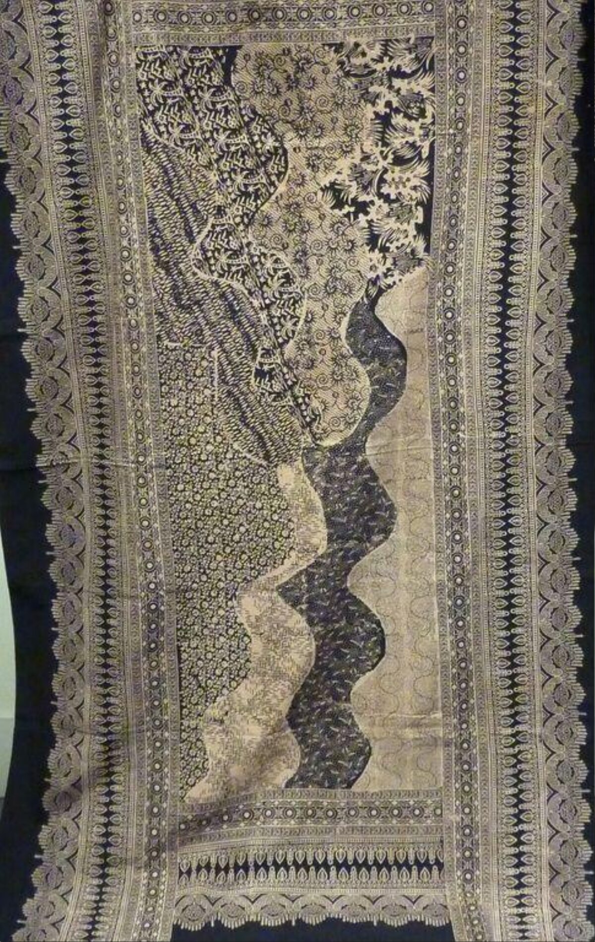 Vintage Traditional Batik Textile