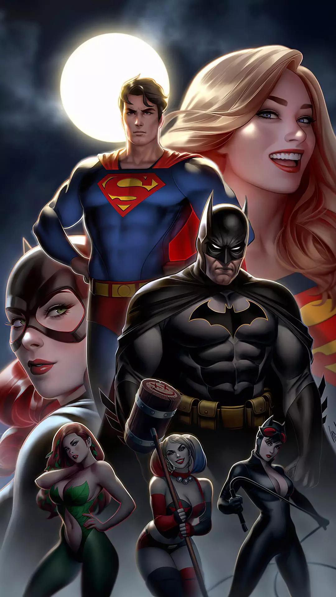 DC Superheroes Group Portrait