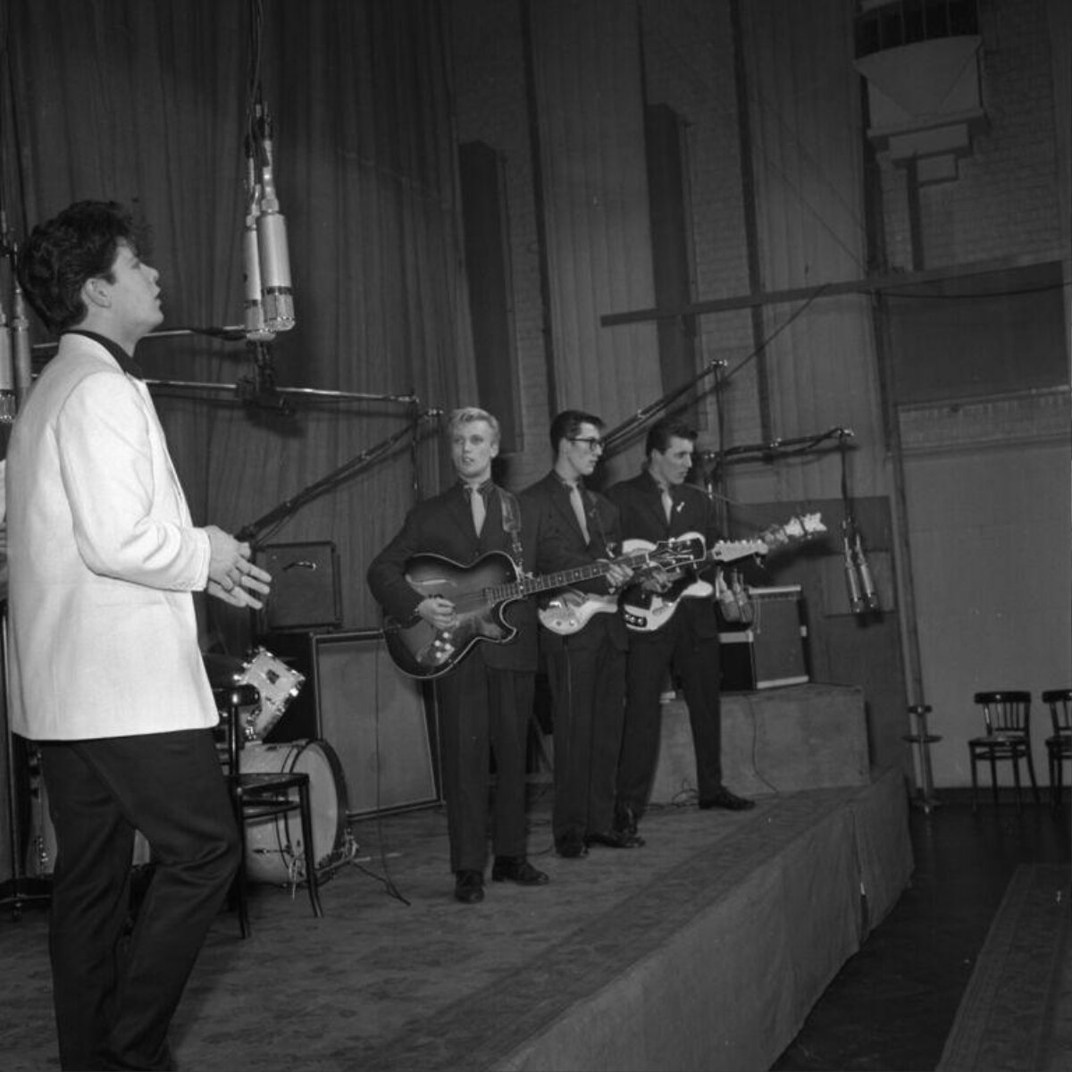 Vintage Band Stage Performance