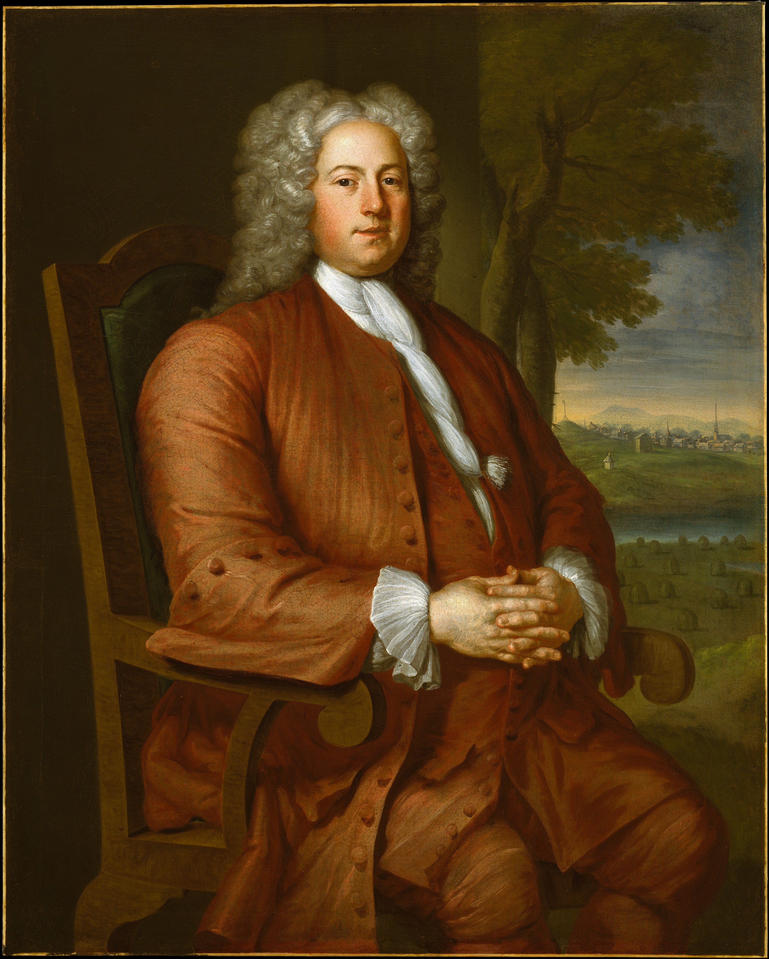 18th Century Portrait of a Seated Gentleman