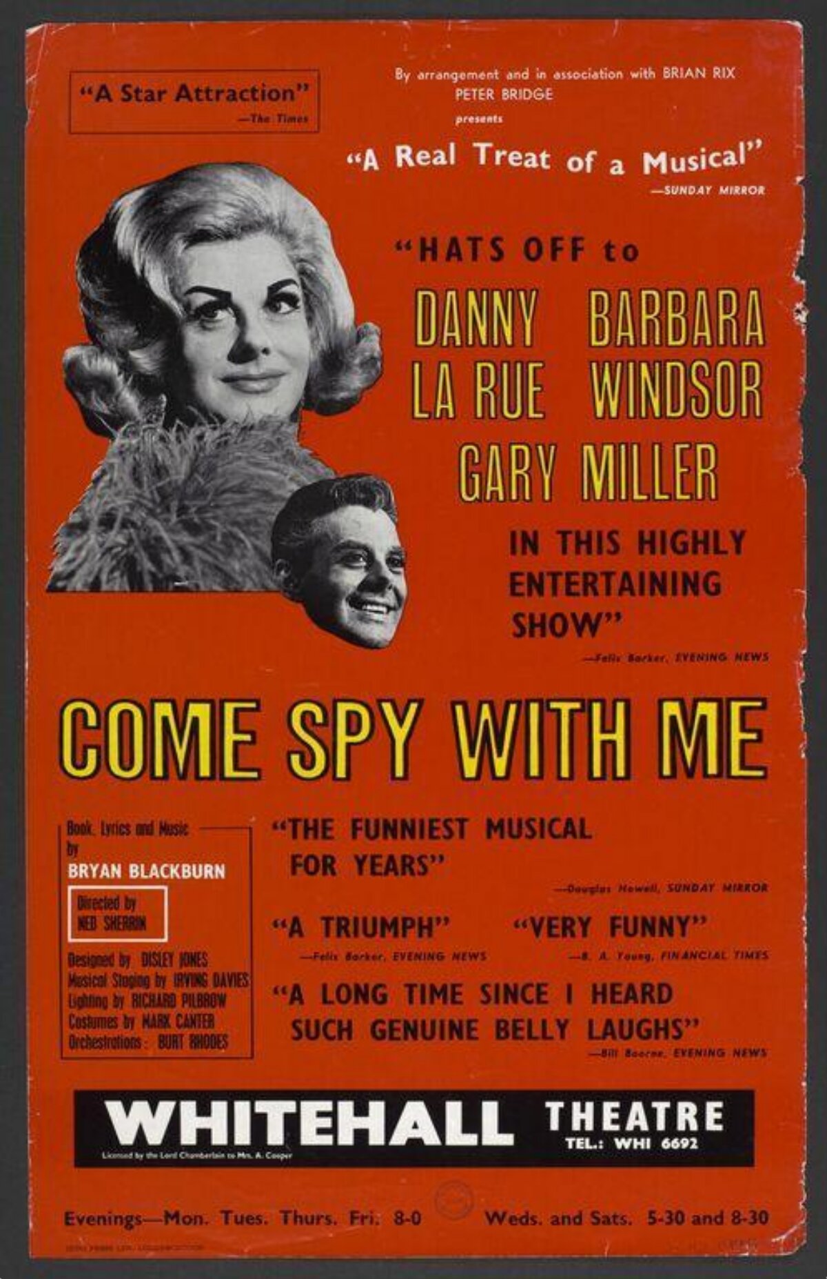 Come Spy With Me Musical Poster