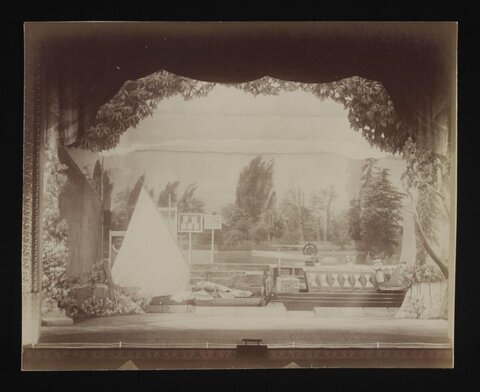 Vintage Theater Stage Waterside Set