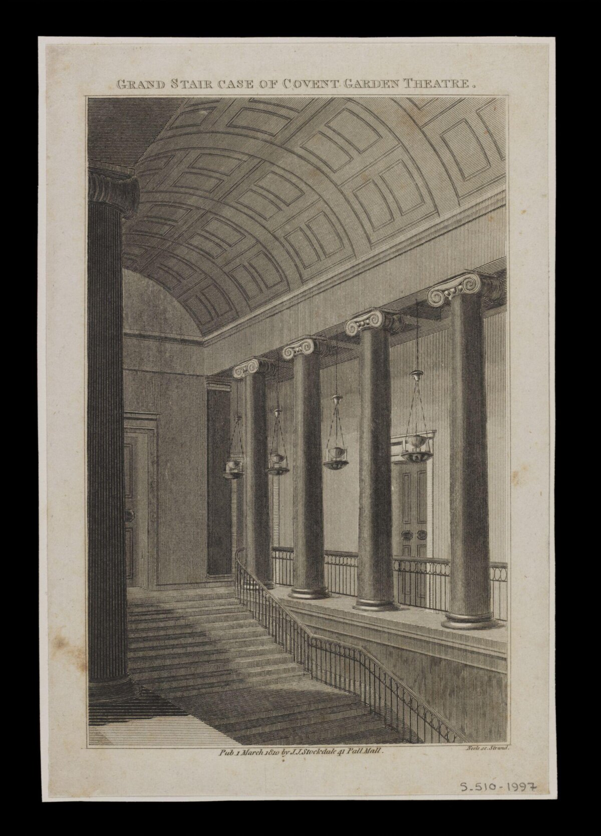 Grand Staircase of Covent Garden Theatre