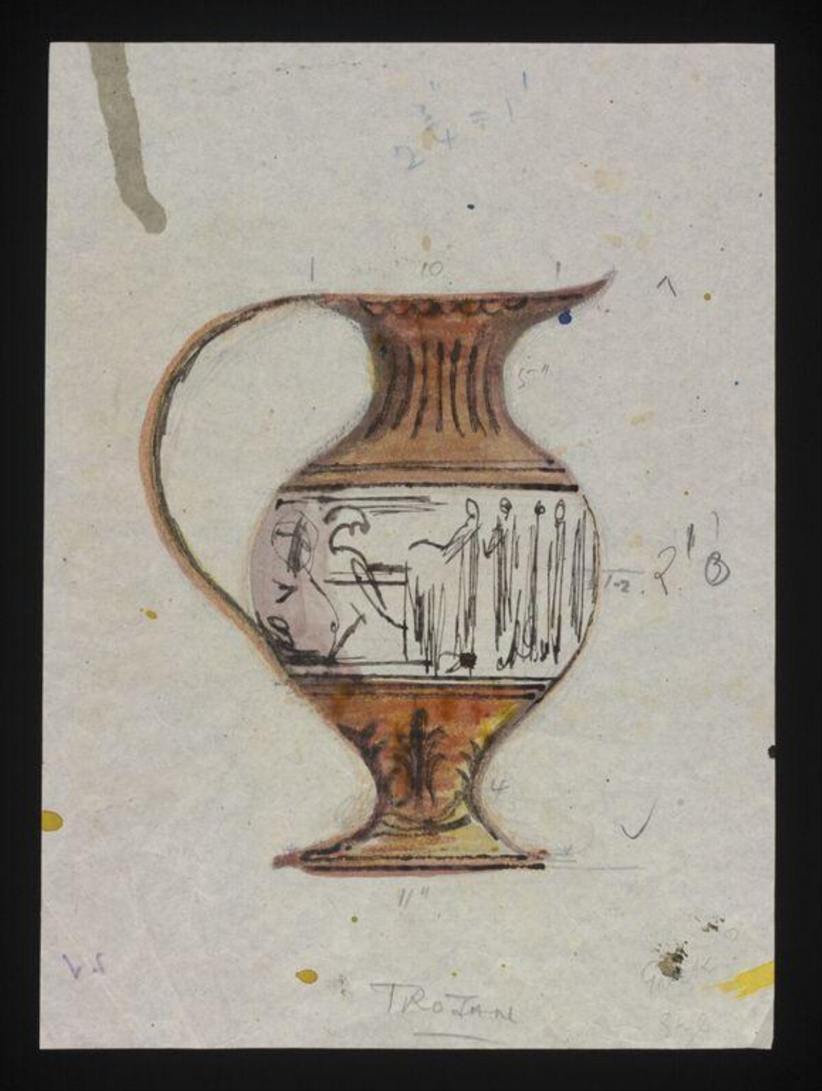 Sketch of Ancient Greek Ewer