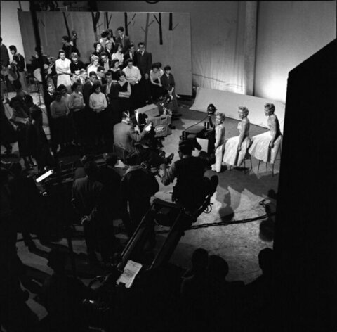 Early BBC Television Studio Recording