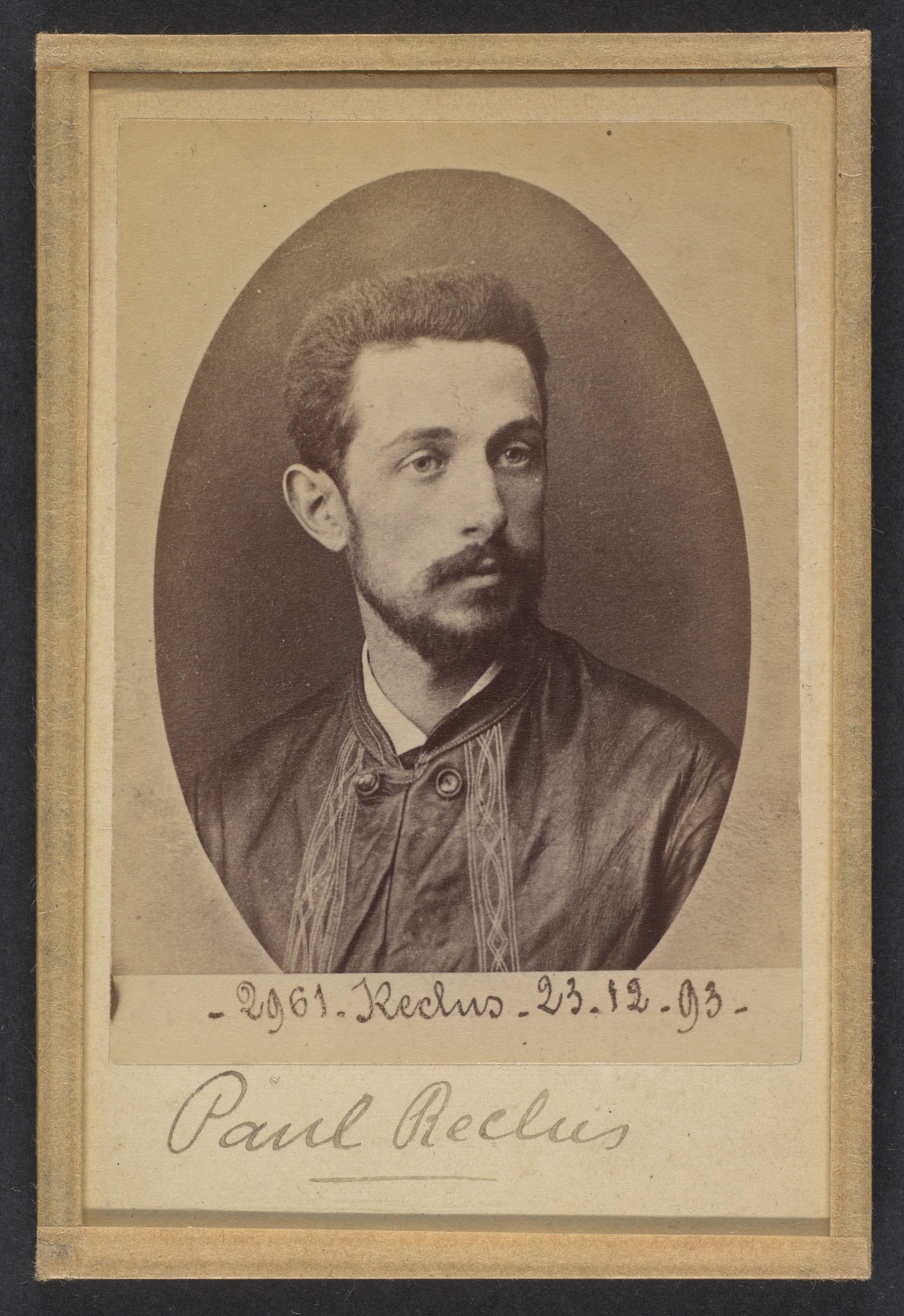 Portrait of Paul Reclus