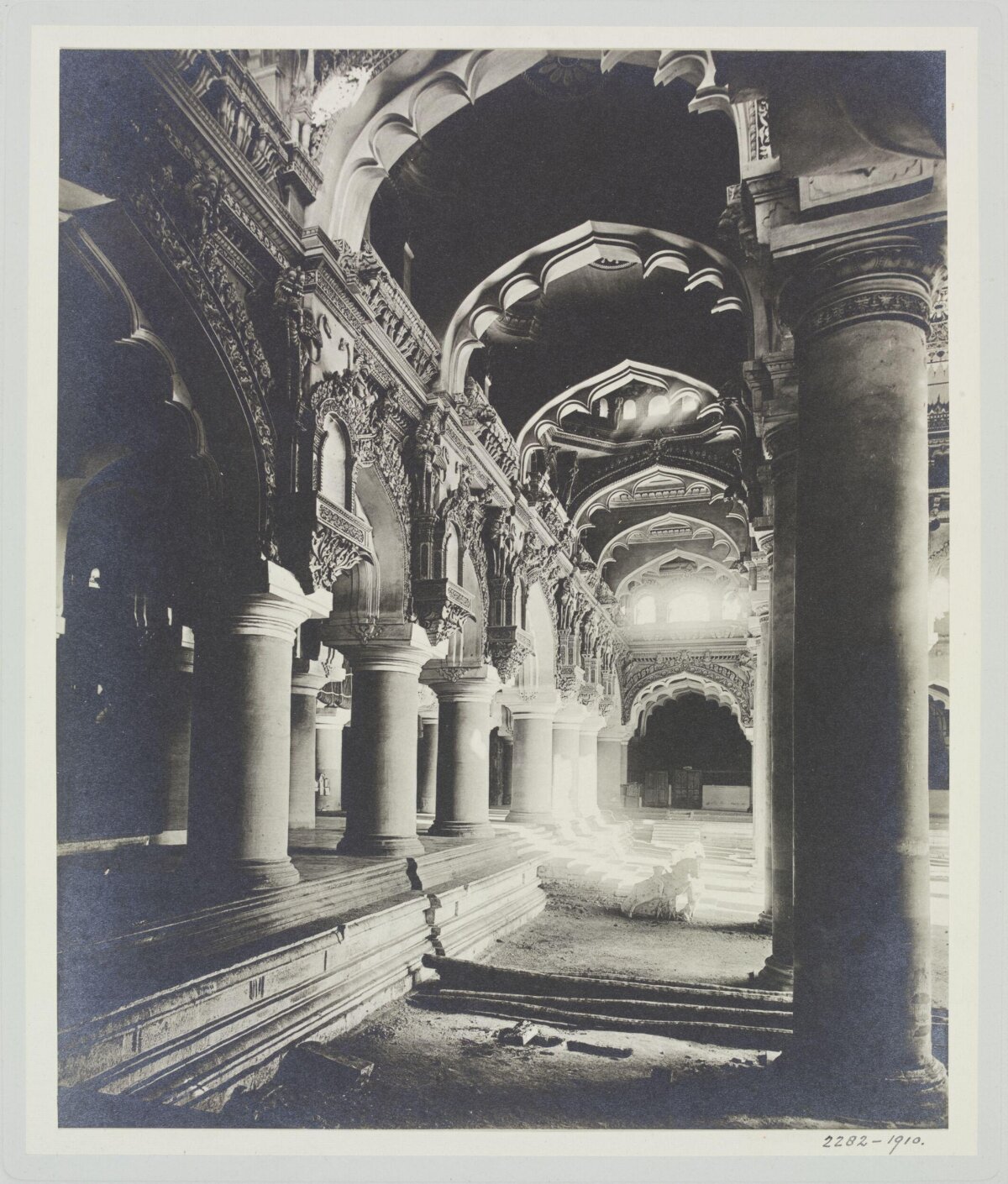 Ornate Historic Palace Hall Interior